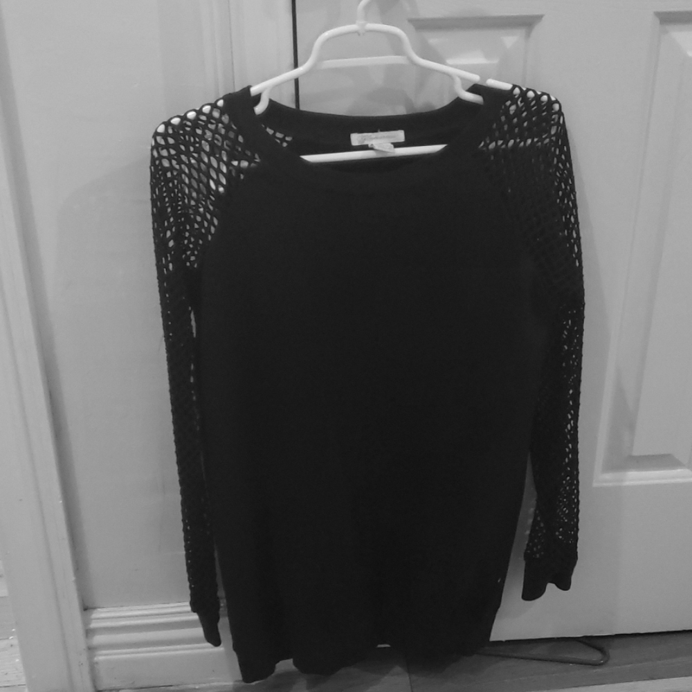 Nasty Gal Mesh Sleeve Tunic/Dress